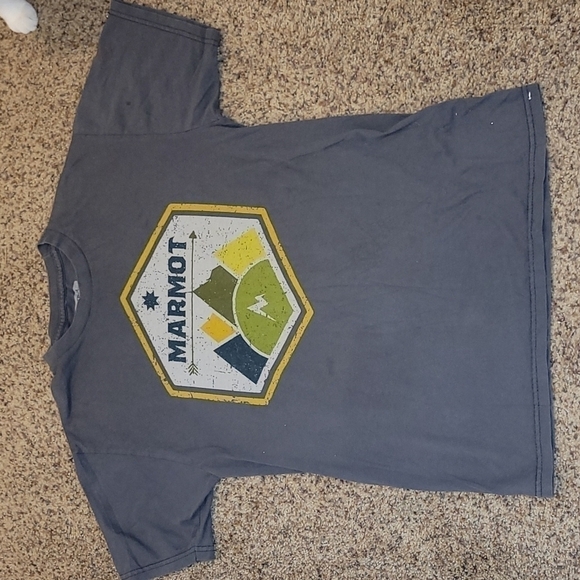 Marmot Small mountain tee heather grey - Picture 1 of 5